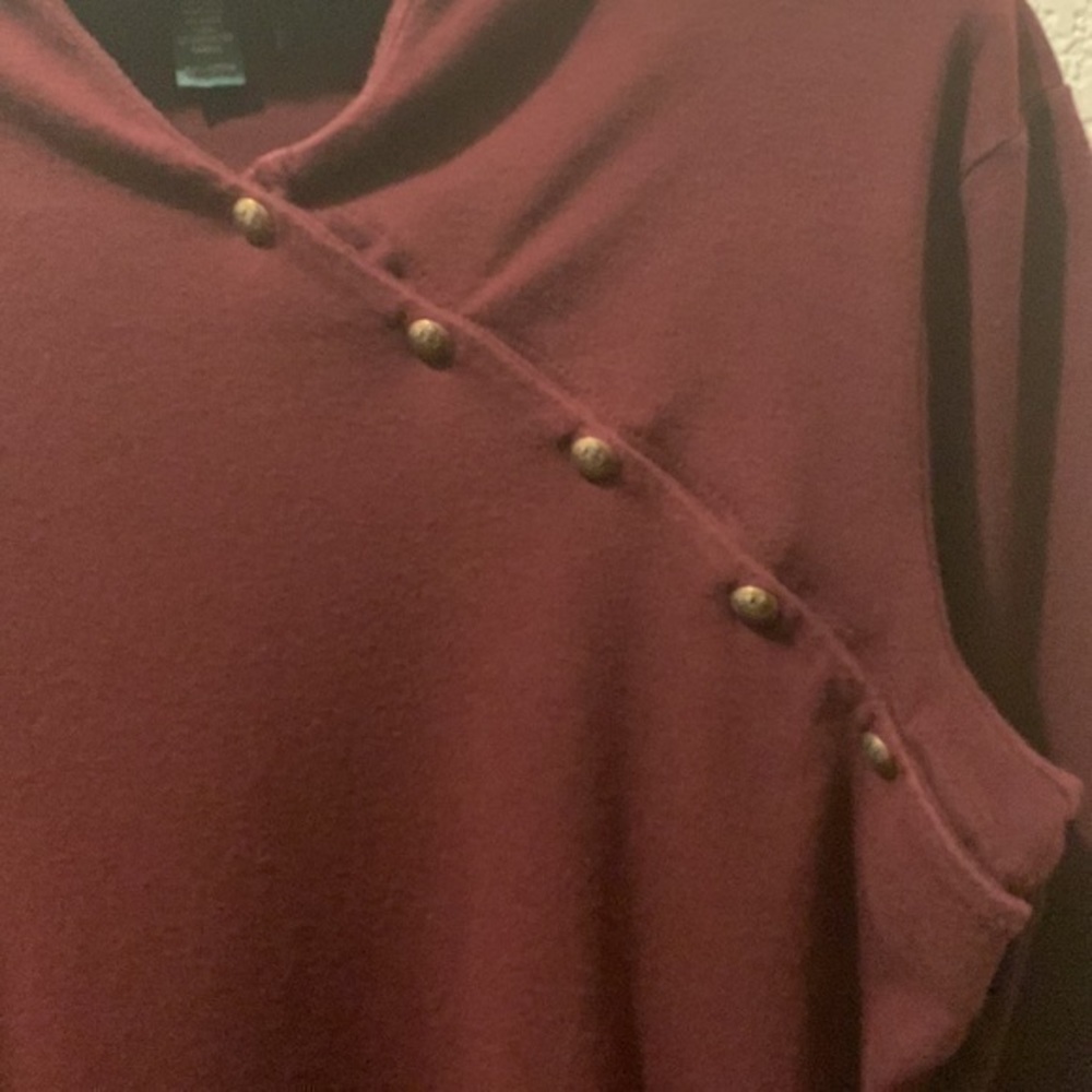 Lauren Ralph Lauren medium eggplant sweater - Picture 4 of 8